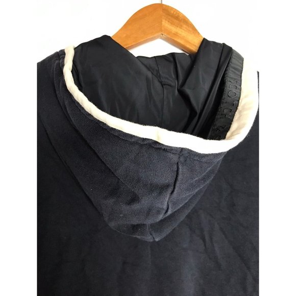 Scotch & Soda Women's Medium Navy Blue Full Zip Hoodie Sweater - Picture 12 of 12